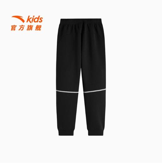 安踏儿童男大童针织运动长裤2025夏季新款透气舒适中大童运动裤子352525701 商品图1