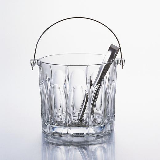 日本进口石塚硝子棱边冰块桶M6813 商品图0