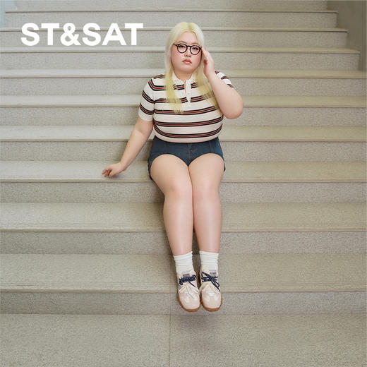 星期六美拉德风厚底运动阿甘鞋SSD1112S4K 商品图4