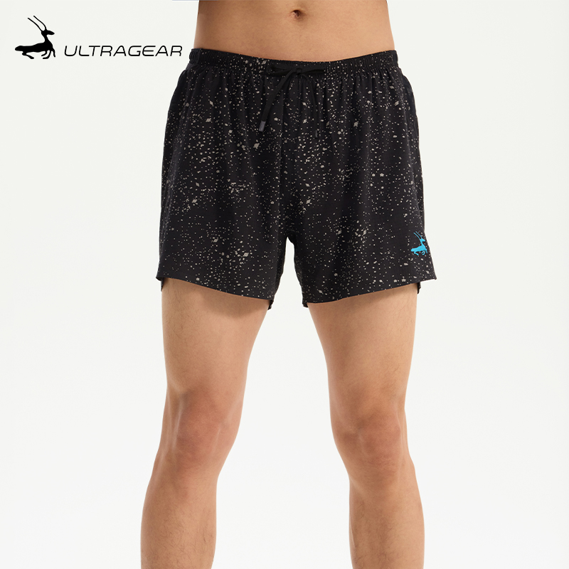 优极UG 星空·男女款轻量速干三兜跑步短裤