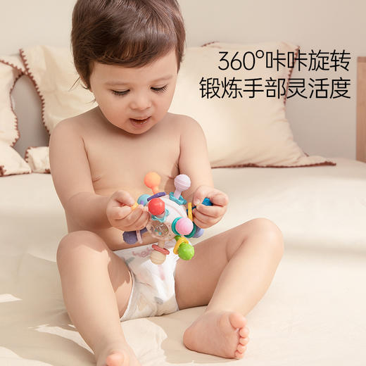 bebetour宝宝玩具牙胶婴儿食品级星际牙胶球咬胶抓握可咬新生儿 商品图4