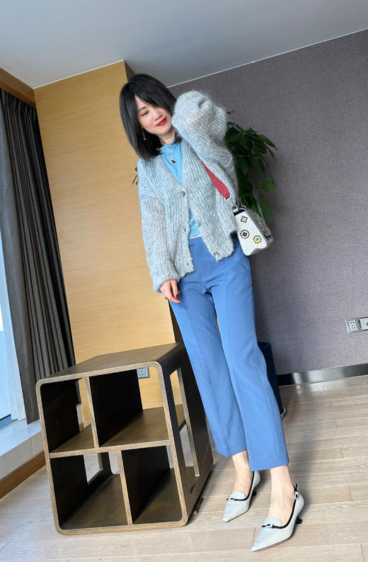 Westory2025年春季小方头低跟通勤百搭时装乐福单鞋W25AE58001 商品图7