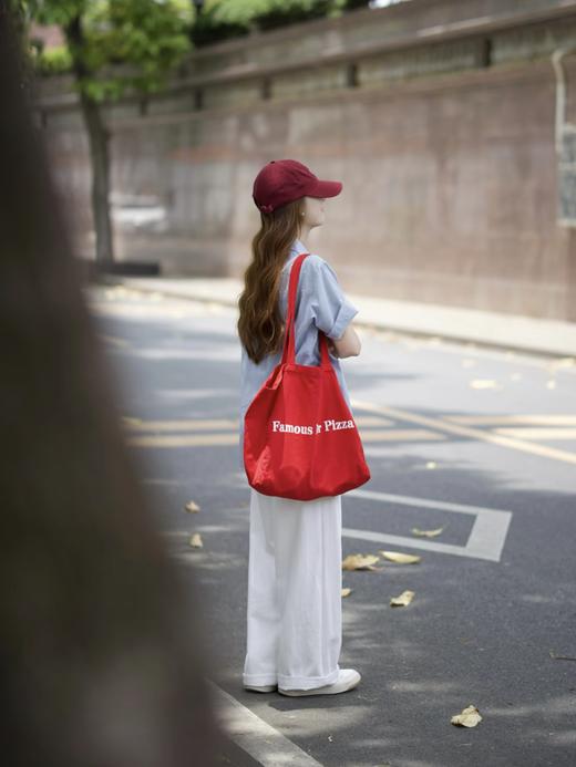 【百图lulu定制】【蓝调衬衫】透气 100%莱赛尔天丝  雾霾蓝 清新 微宽松 衬衫 商品图6