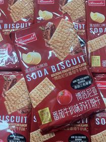 铁尺苏打饼干（博洛尼番茄牛扒味） 460g 6976633242220