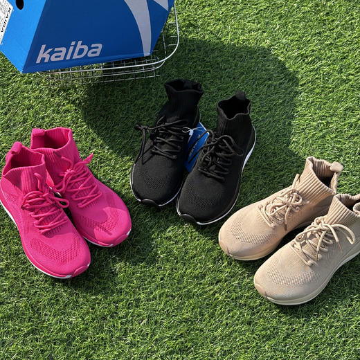 KAIBA 情侣款轻便透气跑步训练鞋 网面设计 柔软耐磨 商品图2