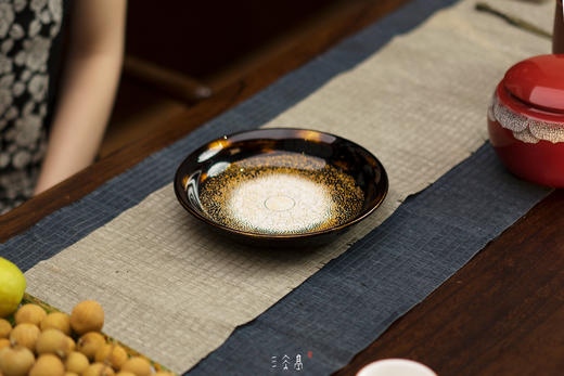 三希堂  流霞系列  金漆果盘 商品图5