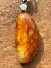 雕詩文褐红沁籽料白玉原石吊坠，顺丰包邮 商品缩略图14