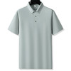 【冰丝无痕】【DZP】大依优型大码短袖POLO衫冰丝无痕透气半袖体恤男士加大夏装薄款肥佬休闲胖子上衣 商品缩略图10