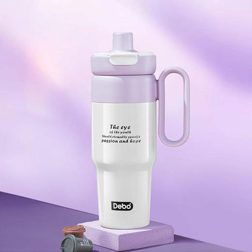 热卖！德铂梅洛尼316不锈钢巨无霸保温杯茶水分离滤网五层保温工艺600ml大容量 商品图9