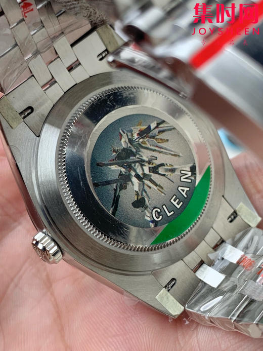 C厂劳力士日志型41mm 灰盘 水泥灰 3235机 五珠链 904L钢 男士腕表 商品图3