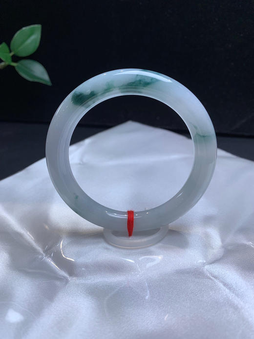 612441，54.5 飘花圆条，9mm。条形好飘清新蓝花干净均匀，完美的 商品图0