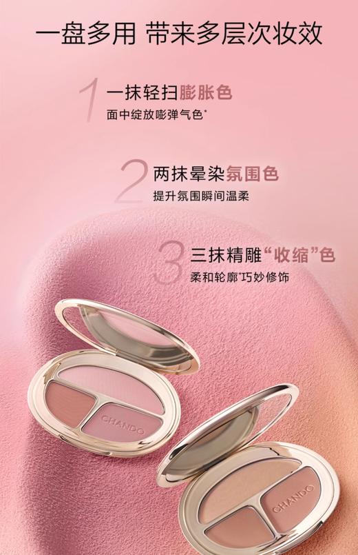 【新品上市】自然堂三色元气腮红盘 商品图4