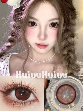 【大直径】Ealla girl-馥郁巧克栗 -14.5mm【年抛 度数0-800度 无525/575】
