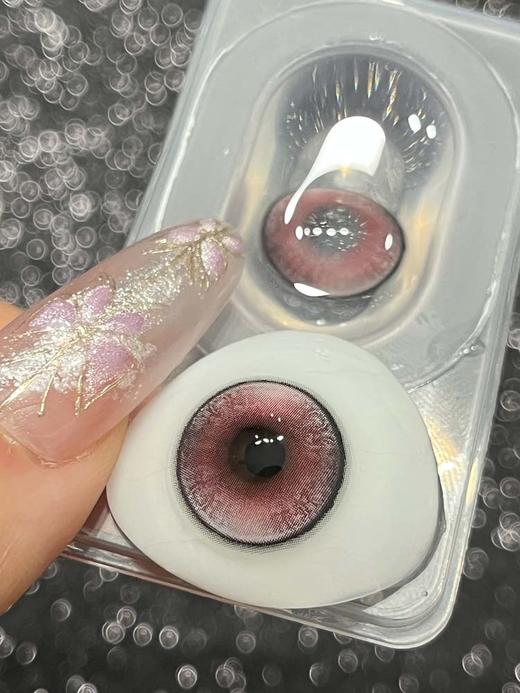 huohuocon 半年抛美瞳 野蜜蓓蕾  直径14.5mm着色13.9mm 商品图4