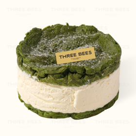 波兰抹茶柚子泡芙蛋糕