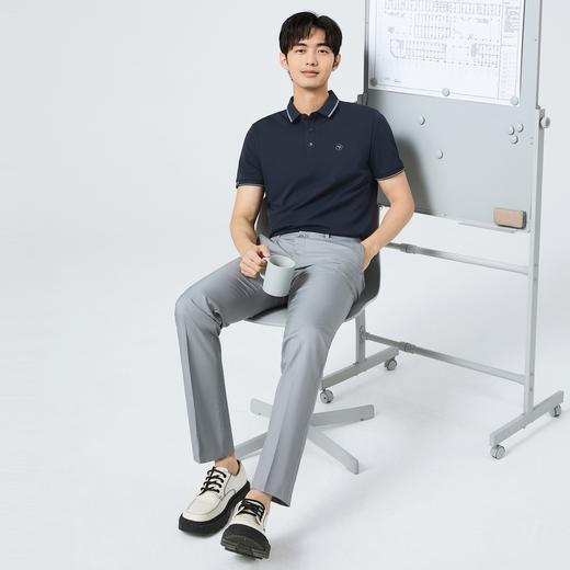 【激冷力】柒牌短袖POLO衫男士夏季新品时尚青年休闲百搭翻领T恤128T70170 商品图1