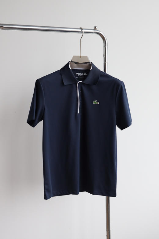 L.A.C 法系小渔25新款 丝光运动翻领短袖POLO衫 TX401 商品图4