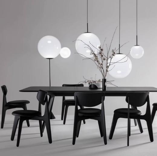 TomDixon古典北欧风轻奢白橡木家用靠背家用餐椅吧椅轻奢高级感slab 商品图1