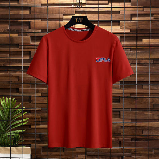 【超大码】【DSK】大依优型大码短袖T恤圆领男士短袖上衣加肥加大半袖打底潮流多色 商品图3