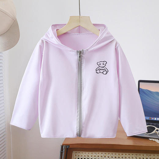 【儿童轻薄凉爽连帽防晒衣】冰丝薄款儿童防晒衣透气防晒男童女童防晒服宝宝皮肤衣夏季防晒衫。ry 商品图6