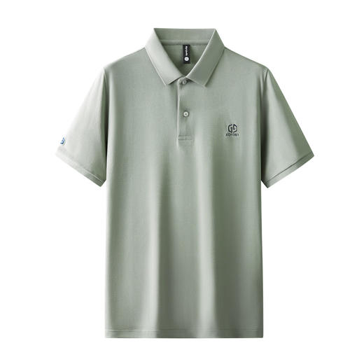 【100%棉】【DK】大依优型大码短袖POLO衫夏季新款男士加肥加大码翻领半袖T恤男胖子纯棉 商品图7