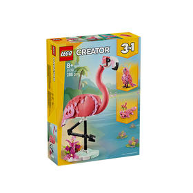 乐高LEGO 野生动物：粉红火烈鸟LEGC31170
