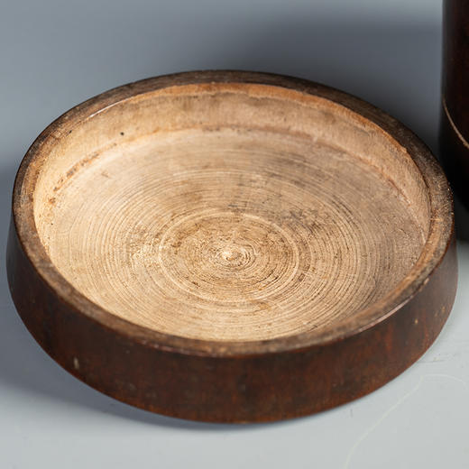 清 黄杨木圆香盒 商品图2