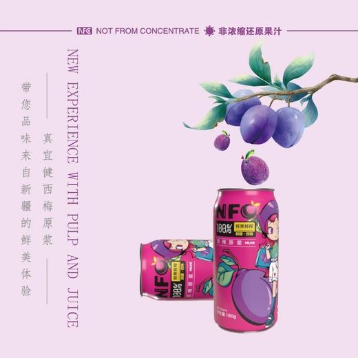 真宜健·NFC鲜果鲜榨果汁180g*10罐混合口味  非浓缩还原果汁 商品图2