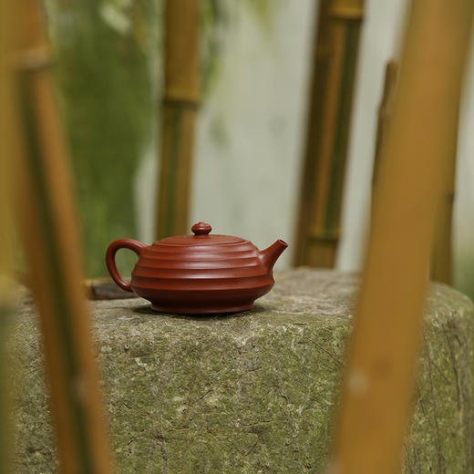 龙德堂陶艺 汤宣武制《璟瓢》原矿大红袍  200cc 库存请咨询客服 商品图2