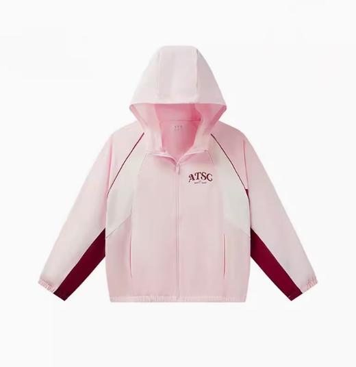 安踏儿童2025夏款新女大童校园时尚宽松运动梭织薄外套362528601 商品图1