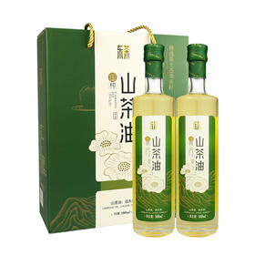 东茶物理压榨山茶油（礼盒）500ML*2
