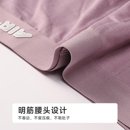 都市丽人简约基础棉平角空气棉平角裤FKHC25 商品图4