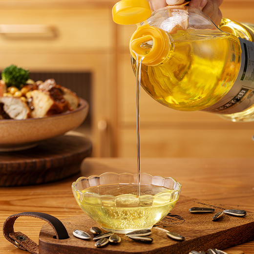 绿洲果实·有机一级葵花籽油 1.5L  清香少油烟 商品图2