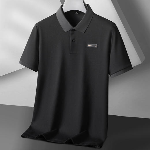 【100%丝光棉】【DK】大依优型大码短袖POLO衫夏季新款男士大码翻领半袖T恤衫肥佬宽松商务休闲胖子上衣 商品图6