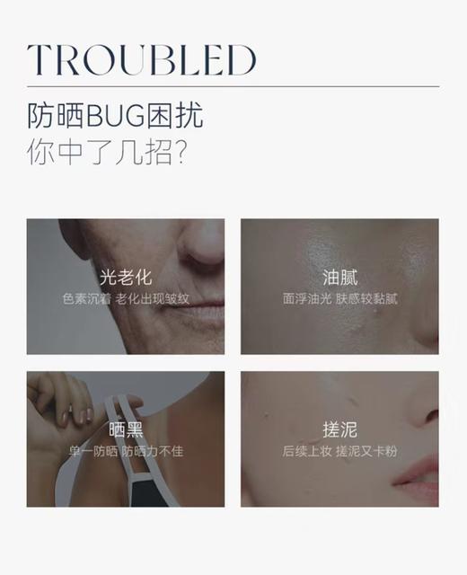 unny悠宜美白隔离防晒乳霜 女军训男士紫外线SPF50+高倍防晒清爽(效期2026年11月) 商品图1