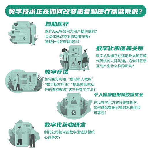 数字医疗 : 医疗App、智能分诊和医疗保健大众化（精装典藏版） 商品图3