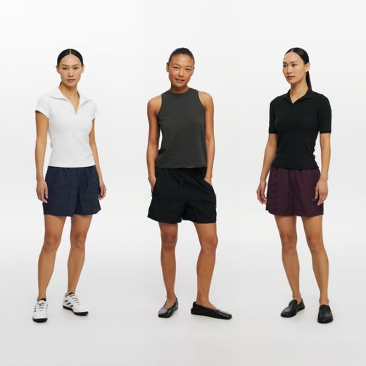 oneup防泼水中缝系带沙滩裤（男女同款） 商品图7