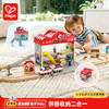 Hape火车轨道便携装 木质轨道自由拼插收纳二合一 男女孩童玩具 火车轨道大车站便携套 E3877 商品缩略图0
