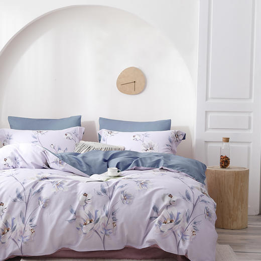 梦洁纯棉印花四件套---晴萱 商品图0