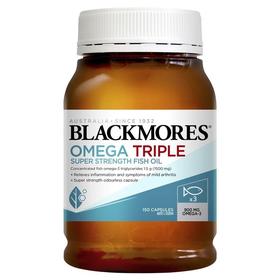 Blackmores 澳佳宝 三倍omega3高浓缩深海鱼油 150粒