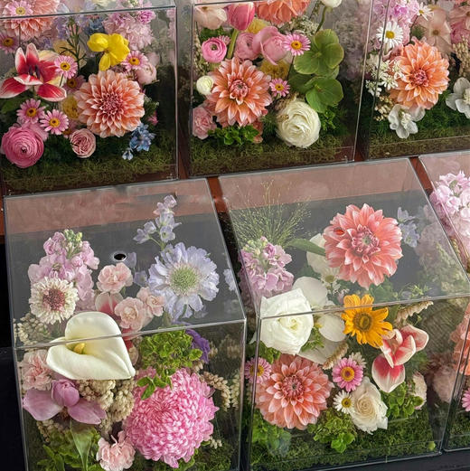 《春日桃桃》亚克力透视花盒 商品图3