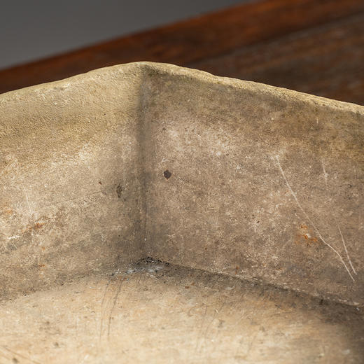 清 太湖石六角赏盆 商品图2