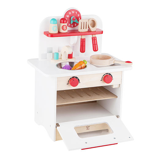 Hape(德国)早教启蒙玩具过家家木质仿真厨具复古厨房男女孩礼物E8118 商品图2