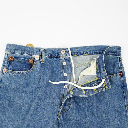 WOOLRICH JAPAN SELVEDGE DENIM 14OZ美式户外复古水洗牛仔裤 商品图2