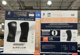 打折了仅限L/XL码，美国🇺🇸特价198元🉐包税包邮到手了🔥Copper Fit Elite 空气压缩护膝