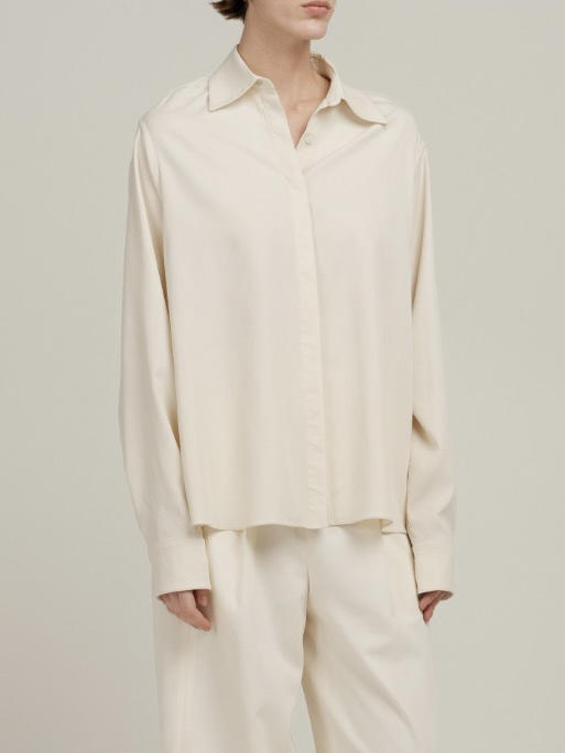 DONSEE10｜DS10AW2436 白色简约质感衬衫 商品图5