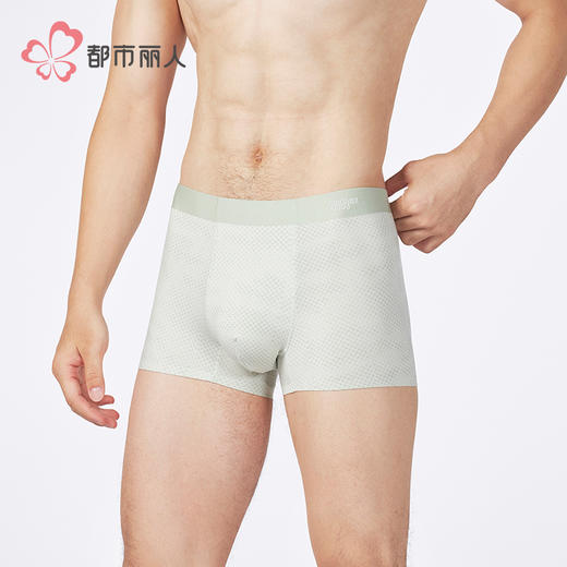 都市丽人日常休闲人棉平角50S人棉平角裤FKHH04 商品图2