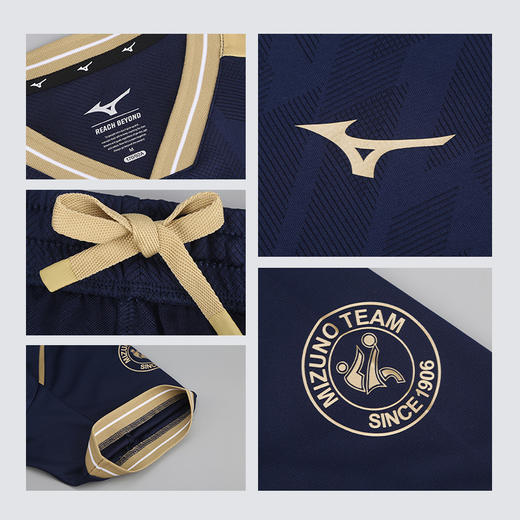 小李子正品Mizuno美津浓足球运动训练组队套装成人男P2CG43Z314 商品图3