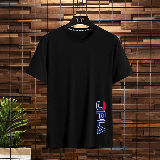 【超大码】【DSK】大依优型大码短袖T恤男胖子潮牌宽松半袖加肥加大码胖人肥佬人棉体恤上衣 商品图2