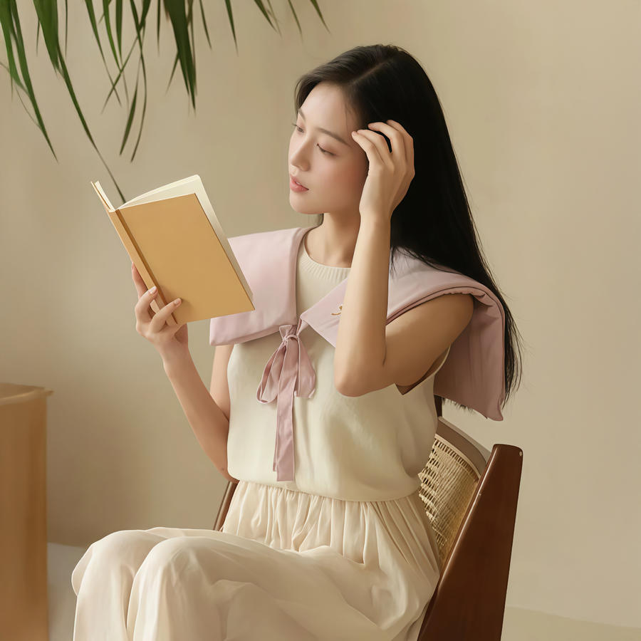 【三伏天艾灸】「下单赠艾草锤1个」瑶辰陈艾红花肩颈热敷包恒温热敷3档定时9档控温全覆盖式包裹